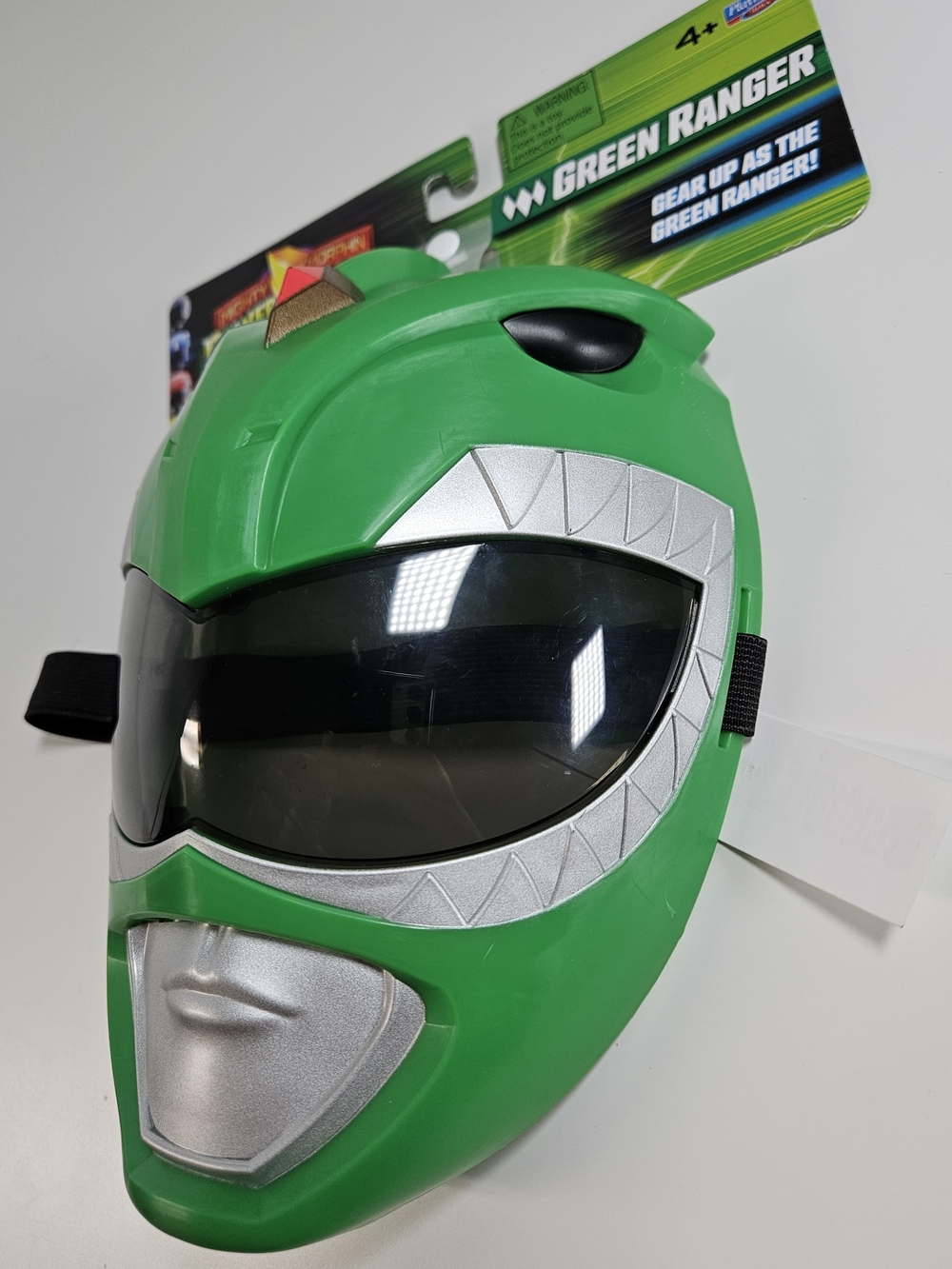 Power Ranger Re‑Ignition Green Ranger Roleplay Mask - Green - Picture 3 of 6